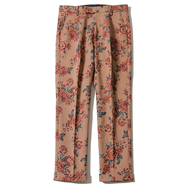 RUDE GALLERY RG EMB TUCK TROUSERS-